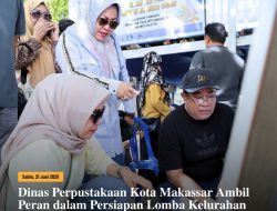 Dinas Perpustakaan Makassar Dukung Persiapan Lomba Kelurahan Terpadu Sulsel 2025 di Pannampu