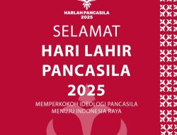 Dukcapil Kemendagri: Selamat Hari Lahir Pancasila 1 Juni 2025, Mari Perkokoh Ideologi Pancasila untuk Indonesia Raya