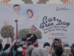Pasca Idulfitri, Hj. Masyita dan Jajaran SD Tabaringan 5 Makassar Ikuti Apel Kebersamaan di Karebosi