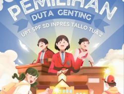 Pemilihan Duta Genting: Agen Anti Bully sebagai Penguat Karakter Siswa di SDI Tallo Tua 2 Makassar