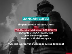 Jangan Tunggu Viral, Langsung Lapor! Sistem Tanggap Damkar Makassar Siap Siaga
