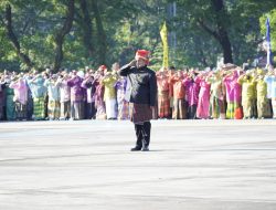 UPT SPF SMPN 35 Makassar Ikuti Upacara Hardiknas 2025 di Karebosi: Teguhkan Semangat Pendidikan Bermutu