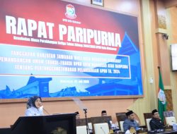 DPRD Makassar Gelar Paripurna, Aliyah Mustika Ilham Respons Pandangan Fraksi atas Ranperda APBD 2024