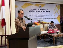 Rakor Lintas Sektor Bahas Langkah Konkret Wujudkan Pertumbuhan Ekonomi Inklusif Sulbar