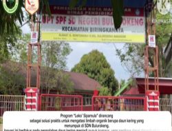 Inovasi Hijau dari SDN Bulurokeng Makassar: “Leko’ Sipamula”, Solusi Praktis Atasi Limbah Daun Kering