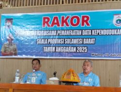 Perkuat Layanan Publik, BKD Sulbar Ikut Rakor Pemanfaatan Data Kependudukan di Majene