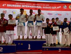 Siswa SDI Mongisidi Makassar Raih Juara 3 U-14 Team Kata Male di Kejuaraan Internasional Karate