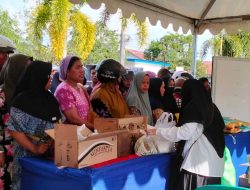 Pasar Murah Pemprov Sulbar Terus Digalakkan Bersama Bulog Mamuju