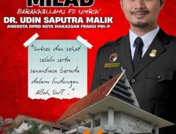 DPRD Makassar Sampaikan Ucapan Selamat Ulang Tahun kepada Legislator Udin Saputra Malik