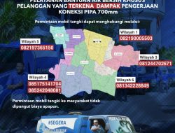 PDAM Makassar Kerahkan 14 Armada Mobil Tangki untuk Dukung Pengerjaan Koneksi Pipa