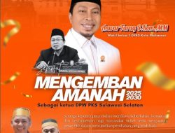 Ucapan Selamat dari DPRD Makassar untuk Anwar Faruq, Ketua Terpilih DPW PKS Sulsel