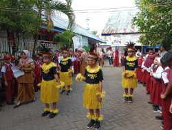 Hari Pertama MPLS Tahun Ajaran 2025/2026 di UPT SPF SDI Batua I Makassar Meriah dengan Tarian Apuse