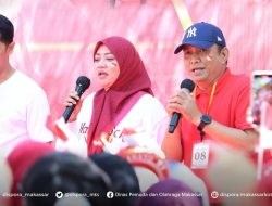 Plt Kadispora Makassar Meriahkan Lomba Menyanyi Porseni ASN 2025