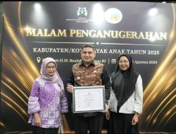 Kementerian PPPA Anugerahkan Penghargaan Kota Layak Anak Kategori Nindya kepada Munafri