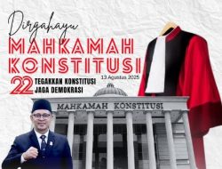 DPRD Makassar Sampaikan Selamat Ulang Tahun ke-22 kepada Mahkamah Konstitusi RI