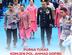 Kapolri Pimpin Pelepasan Purna Tugas Komjen Pol. (Purn.) Ahmad Dofiri