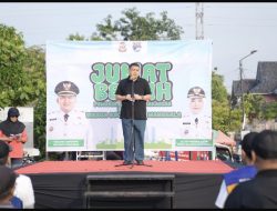 Galakkan Jumat Bersih, Munafri-Aliyah Bersihkan Waduk Tunggu Pampang Bareng Warga Manggala