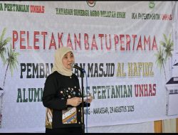 Wakil Wali Kota Makassar Dukung Penuh Pembangunan Masjid Al-Hafidz