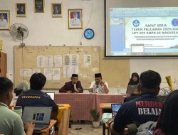 UPT SPF SMPN 50 Makassar Gelar Rapat Kerja Tahun Ajaran 2025/2026