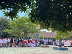 Semarak Kemerdekaan, SMP Negeri 24 Makassar Gelar Lomba dan Upacara HUT RI ke-80