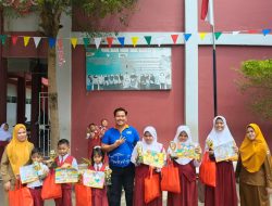 Semarakkan HUT ke-80 RI, PT Mayora Dukung Kreativitas Siswa Lewat Lomba Mewarnai di SDN Kakatua Makassar