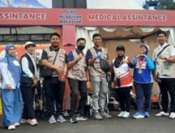 Dinkes Makassar Siagakan Tim Medis di Bhayangkara Run 2025, Layani Ribuan Pelari