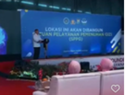 Groundbreaking Satuan Pelayanan Pemenuhan Gizi Polrestabes Makassar, Wali Kota Didampingi Kadinkes