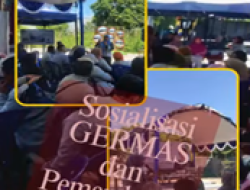 Sosialisasi GERMAS dan Pemeriksaan Kesehatan Gratis di Vaan In Sky Cafe Makassar