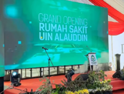 RS UIN Alauddin Makassar Resmi Dibuka, Kepala Dinas Kesehatan Kota Makassar Hadir dalam Grand Opening