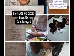 Pembelajaran Daring Diberlakukan di SDN Baraya I Makassar, Sesuai Surat Edaran Disdik