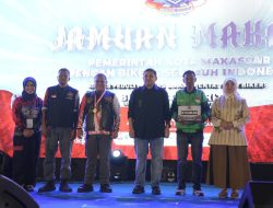 157 Bikers se-Indonesia Finish di Makassar, Munafri-Aliyah Sambut dengan Jamuan Makan Malam
