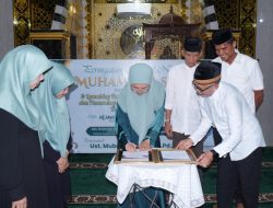 Bunda Literasi Kota Makassar Launching Gerakan “Satu Masjid Satu Perpustakaan”
