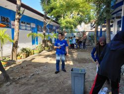 SMPN 49 Makassar Sukses Gelar World Cleanup Day 2025