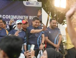 Wali Kota Makassar Lepas dan Bakar Semangat Ribuan Pelari SMAnSA RUN 2025