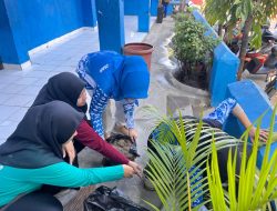 SMPN 46 Makassar Sukses Gelar World Cleanup Day 2025