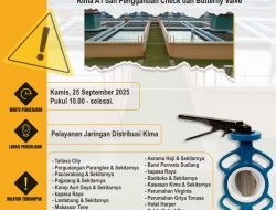 Langkah Strategis, PDAM Makassar Tingkatkan Layanan Lewat Perbaikan Pompa dan Valve di Kima A1