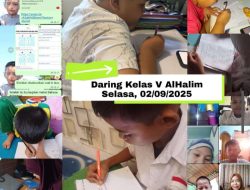 SDI Buttatianang II Makassar Gelar Pembelajaran Daring 1–4 September 2025