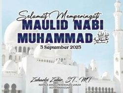 Peringati Maulid Nabi 1447 H, Kepala DPU Makassar Sampaikan Doa dan Harapan untuk Kota Daeng