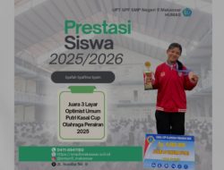 Siswa SMP Negeri 5 Makassar Berprestasi di Ajang Kasal Cup Perairan 2025