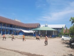 Siswa SMPN 37 Makassar Rutin Bermain Olahraga Bola Setiap Pekan
