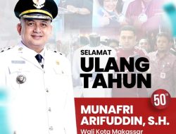 Dispora Makassar Ucapkan Selamat Ulang Tahun ke-50 kepada Bapak Wali Kota Munafri Arifuddin