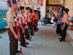 SDN Tabaringan 5 Makassar Gelar Latihan Eskul Pramuka “Labert Scout” Jelang Apel Besar di Pantai Losari