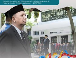 Camat Tamalanrea Hadiri Upacara Sumpah Pemuda ke-97 Bersama Walikota Makassar