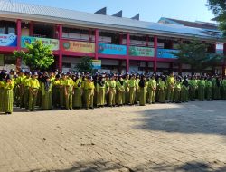 SMPN 46 Makassar Gelar Upacara Peringatan Hari Kesaktian Pancasila: Wujudkan Semangat Nasionalisme di Kalangan Siswa