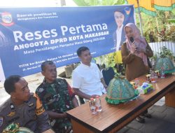 Aspirasi Soal Air Bersih Mendominasi Reses Pertama Rezki di Maricaya Utara