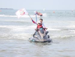 Wali Kota Appi Gas Jetski di Pembukaan Kejuaraan Internasional Makassar 2025