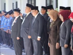 Kepala DPPKB Makassar Ikuti Upacara HSP: Kobarkan Semangat Pelayanan Publik yang Inovatif dan Berintegritas
