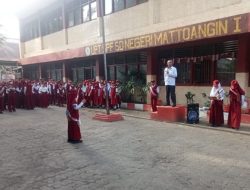 BNN Sulsel Jadi Pembina Upacara di SD Negeri Mattoangin 1 Makassar: Edukasi Bahaya Narkoba Sejak Dini