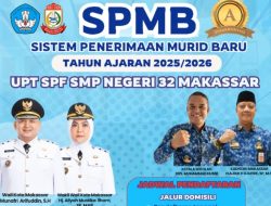 SMPN 32 Makassar Resmi Gelar Seleksi Penerimaan Peserta Didik Baru TP 2025/2026