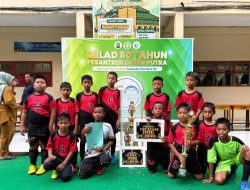 UPT SPF SD Inpres Bung Raih Juara 1 Turnamen Futsal Milad Ke-50 Tahun IMMIM Putra